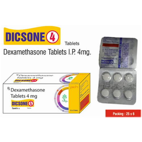 Dicsone 4 Ingredients: Dexamethasone 4Mg