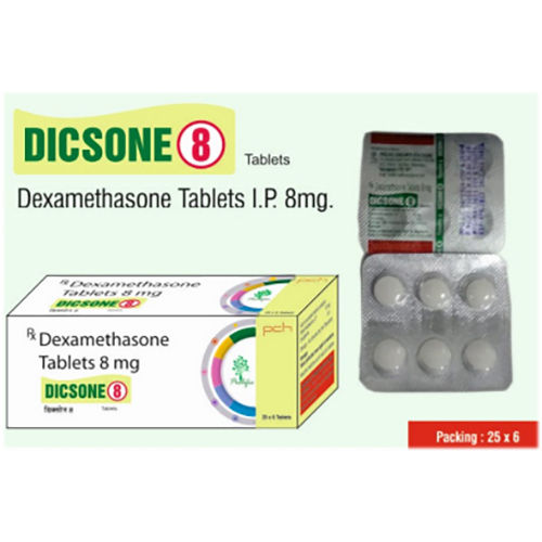 Dicsone 8 Ingredients: Dexamethasone 8Mg