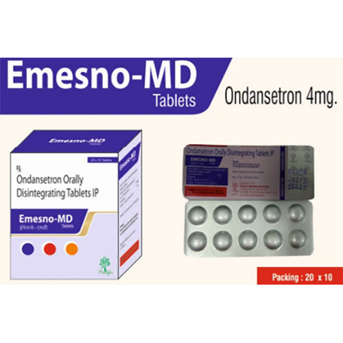 Emesno Md Ingredients: Ondansetron 4Mg