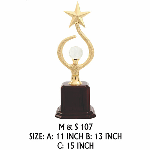 Attractive Design Brass Metal Trophies