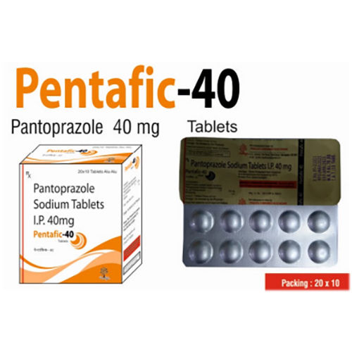 Pentafic 40 Ingredients: Pantoprazole 40Mg