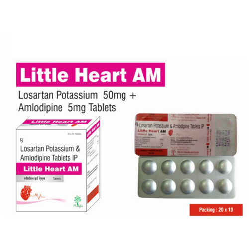 Little Heart-Am Ingredients: Losartan Potassium 50Mg + Amlodipine 5Mg