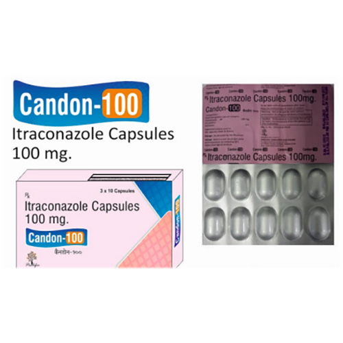 Candon 100 Ingredients: Itroconazole 100Mg