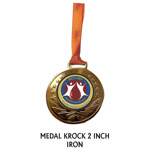 Medal Krock 2 Inch Iron