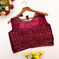 Velvet Blouses For Women