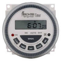 White Fully Automatic Street Light Timer