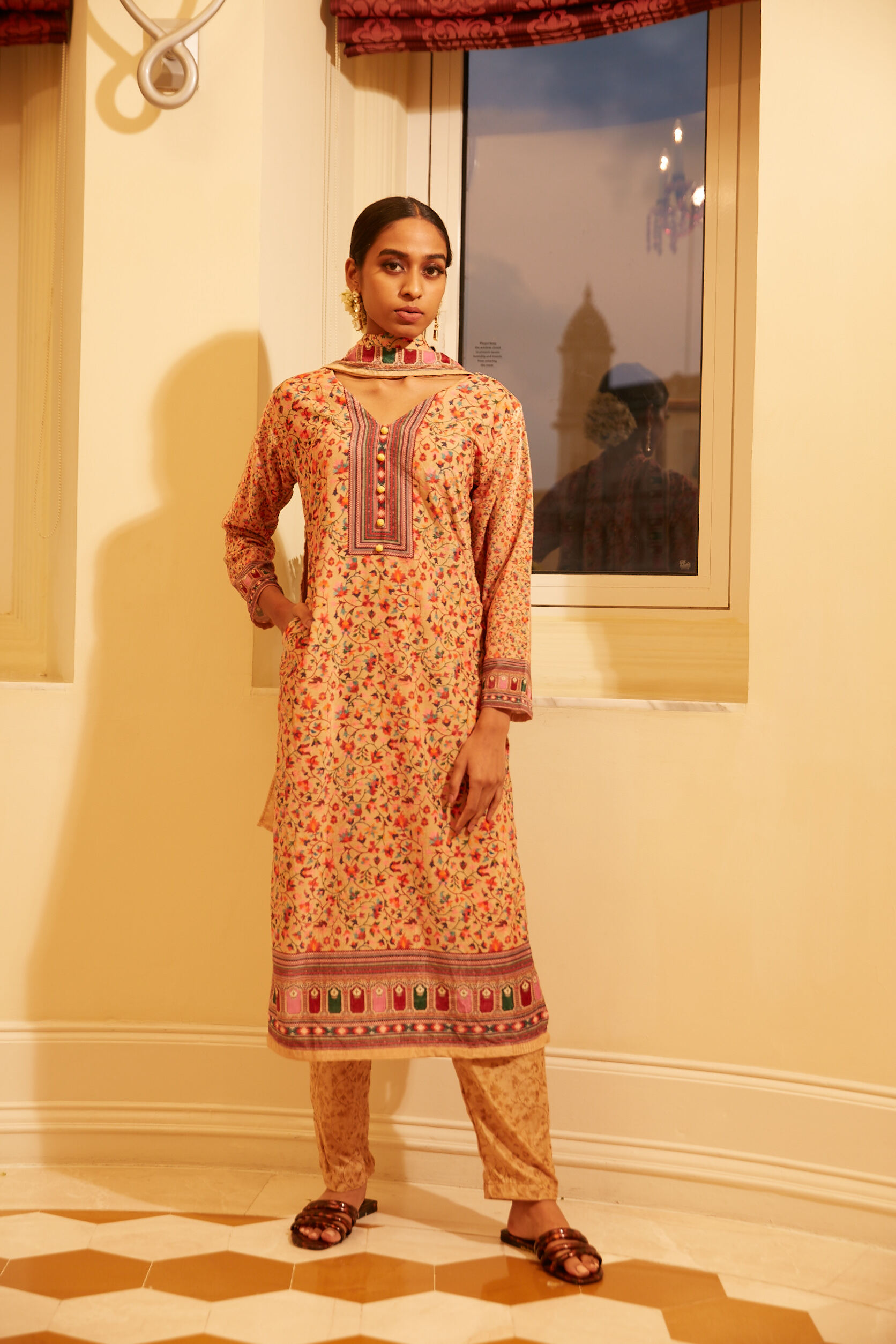 Ladies Kurta Set Festive wear