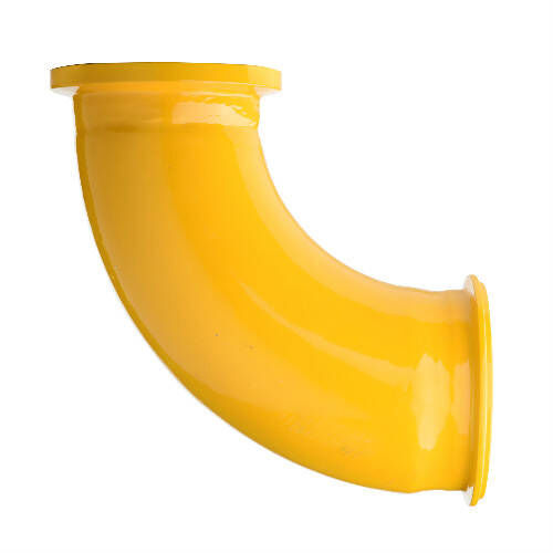 Weg Type Schwing Boom Pipe Elbow - Color: Yellow