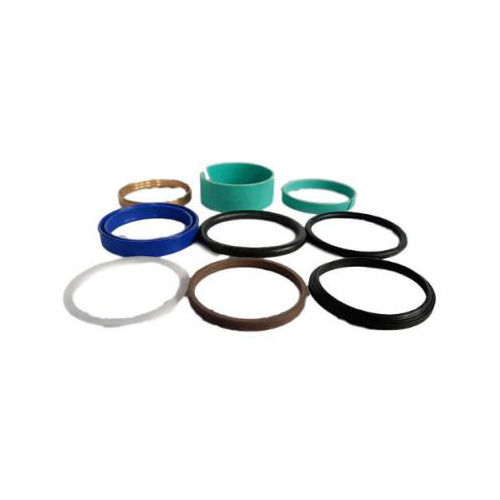 Multicolored Plunger Hydraulic Cylinder Seals Set