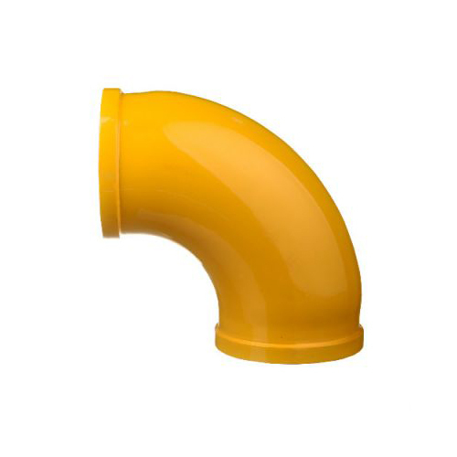 Round SK125 Concrete Pump Delivery Pipe Elbow