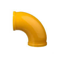 Round SK125 Concrete Pump Delivery Pipe Elbow