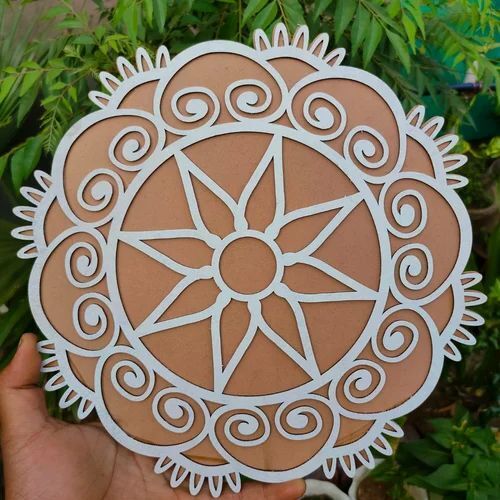 Acrylic Designs Rangoli