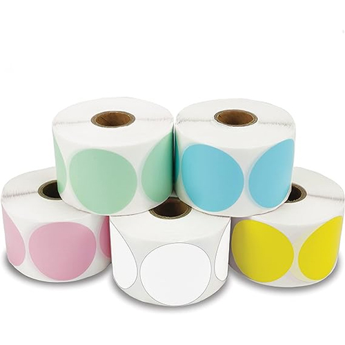 25X25 Printed Label - Color: White