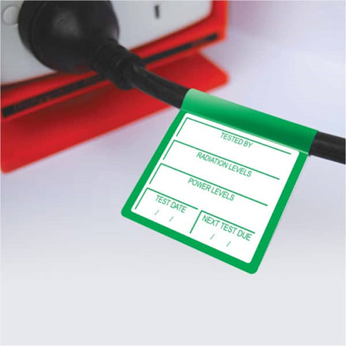 Industrial Label - Color: White
