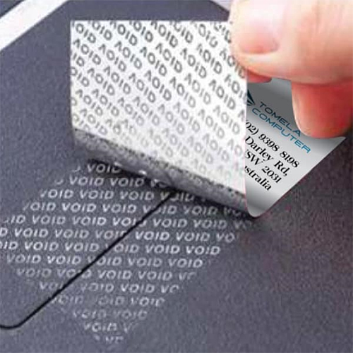 Security Label - Color: Multicolors