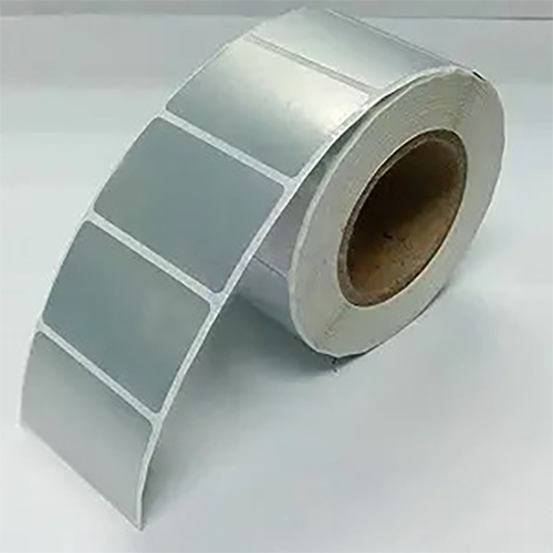Silver Polyester Label