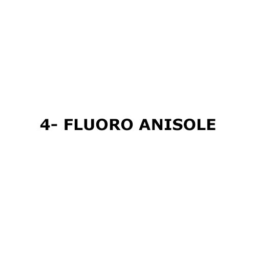 4- Fluoro Anisole Cas No: 459-60-9