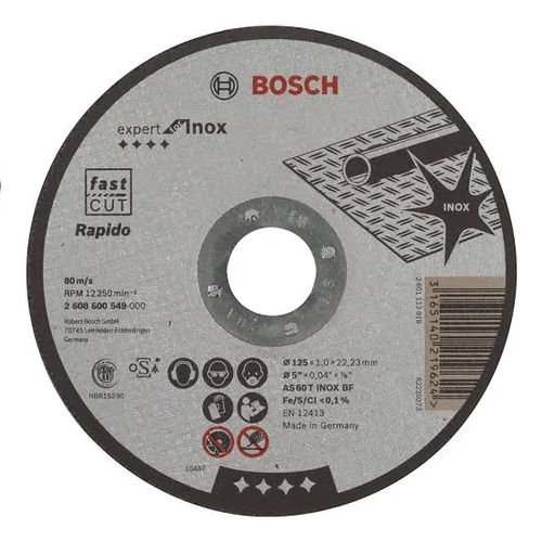 549 5Inch 1Mm Inox Cutting Wheel