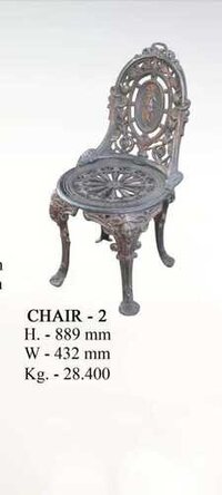 Cast Iron Chair - Color: Any