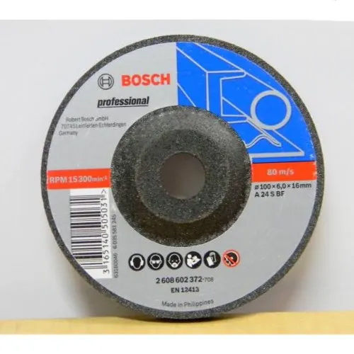 Circular Bosch 4 Inch 6Mm Grinding Wheel