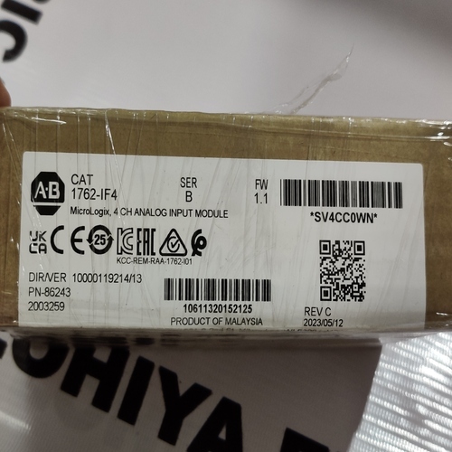 ALLEN BRADLEY 1762-IF4 MICROLOGIX ANALOG INPUT MODULE (NEW FACTORY SEALED)
