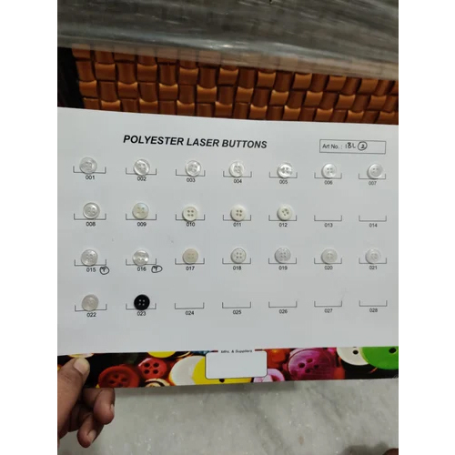 Polyster Garment Button