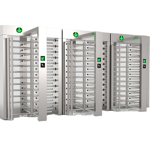 Stainless Steel 304 Durable Dual  Full Height Turnstile