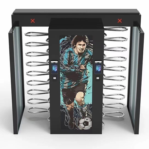 Security Flexible Electronic Full Height Turnstile