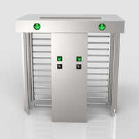 Stainless Steel Turnstile with Scanner