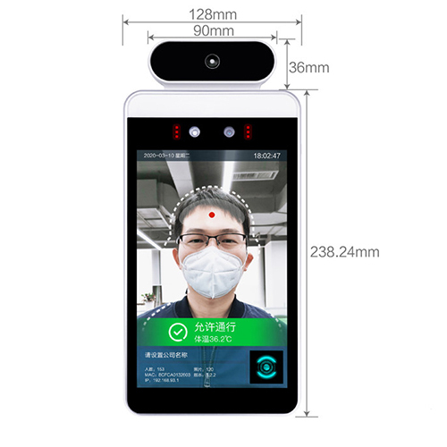 Wholesale Temperature MeasurementTtime Attendants Facial Recognition Machine