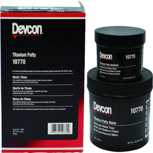 Excellent Temperature Resistance Devcon Titanium Putty
