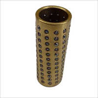 Golden Brass Ball Cage - 20mm Size | Corrosion-resistant, Industrial Usage, 1 Year Warranty