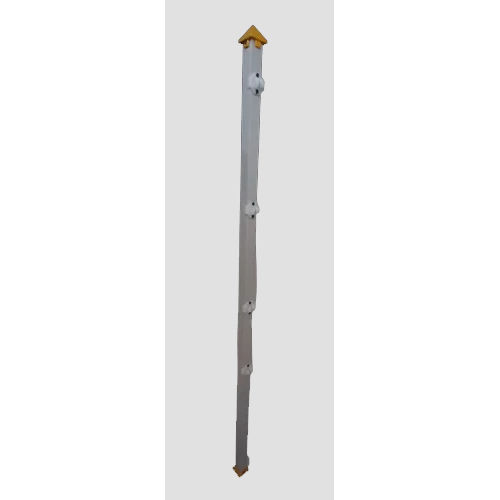 White/Grey Unbreakable Pvc Fencing Pole With Inbuilt Insulators 4 Feet- 5 Feet - 6 Feet - 7 Feet