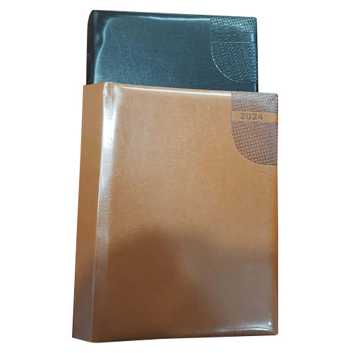 Black And Brown Leather Cover Professional Diary