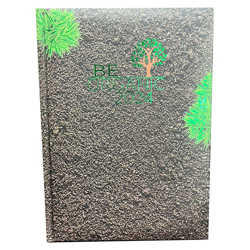 Be Organic Diary Cover Material: Paper