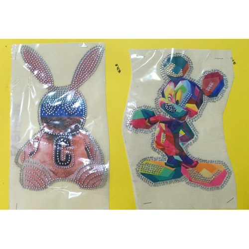 Different Available Cute Cartoon Rhinestones Sticker