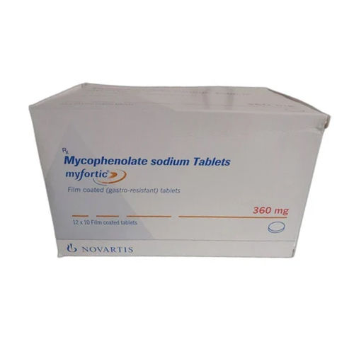 360Mg Mycophenolate Sodium Tablets General Medicines