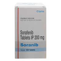 Sorafenib Tablets Ip - 200mg Strength With 120 Tablets Per Box, Prescription Anti-cancer Treatment For Chronic Hepatitis C