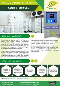 Foul Odour Control and Removal System by Aeolus ozone