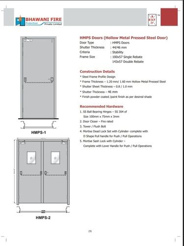 HMPS Metal Door