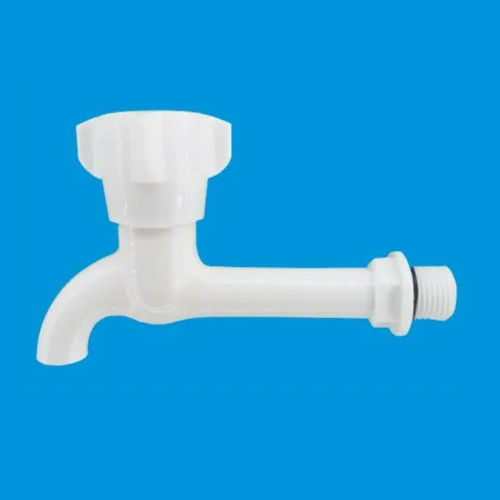 White Long Rib Pvc Water Tap