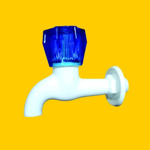 White Classic Middle Knob Water Tap