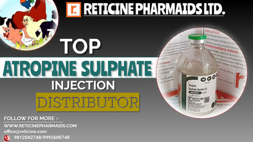 TOP ATROPINE SULPHATE INJECTION DISTRIBUTOR VETERINARY