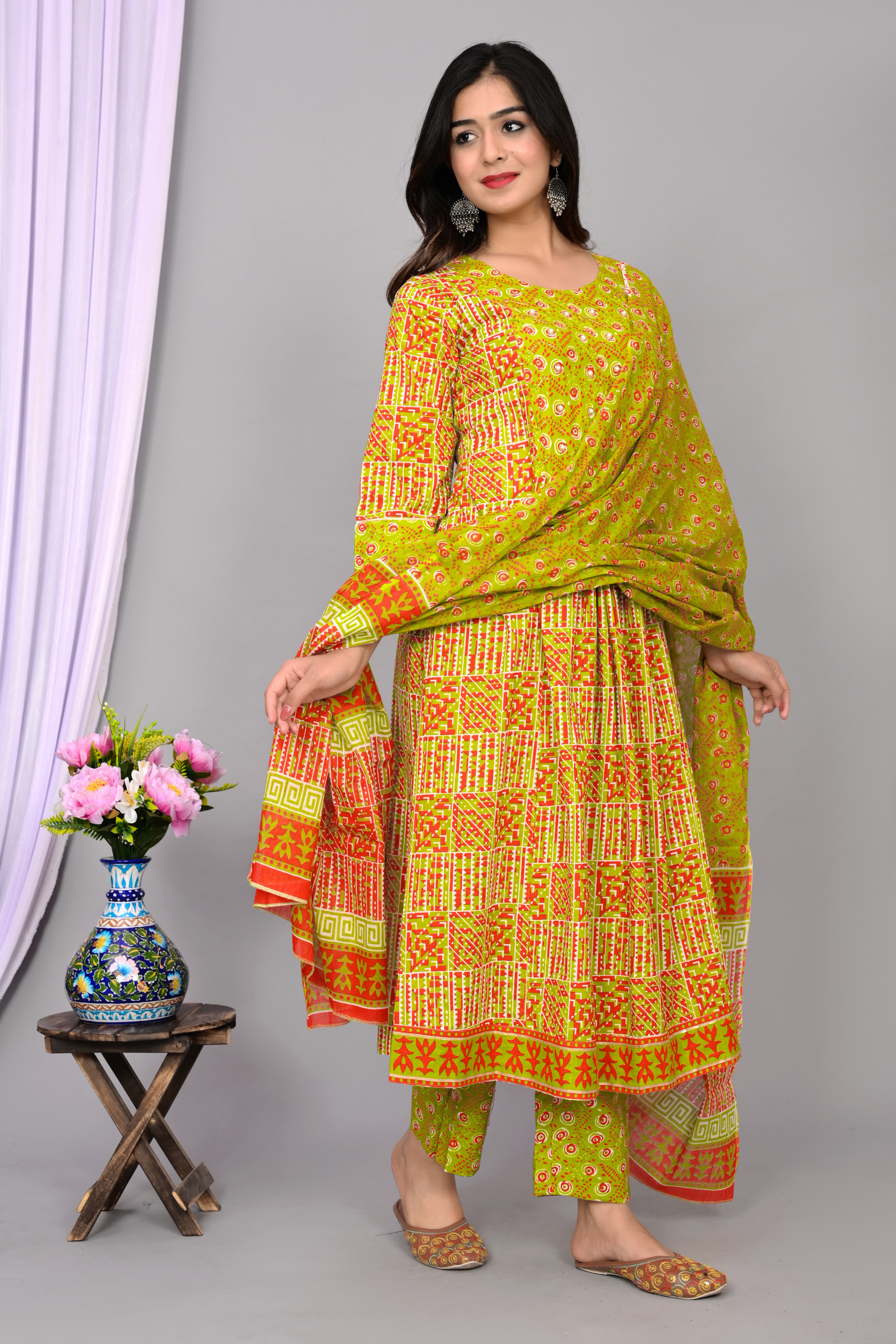Designer Ladies Cotton Suits