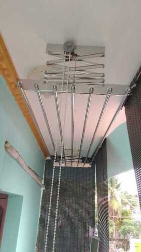 Eleganza model apartment cloth drying hangers in Vandithavalam Kerala