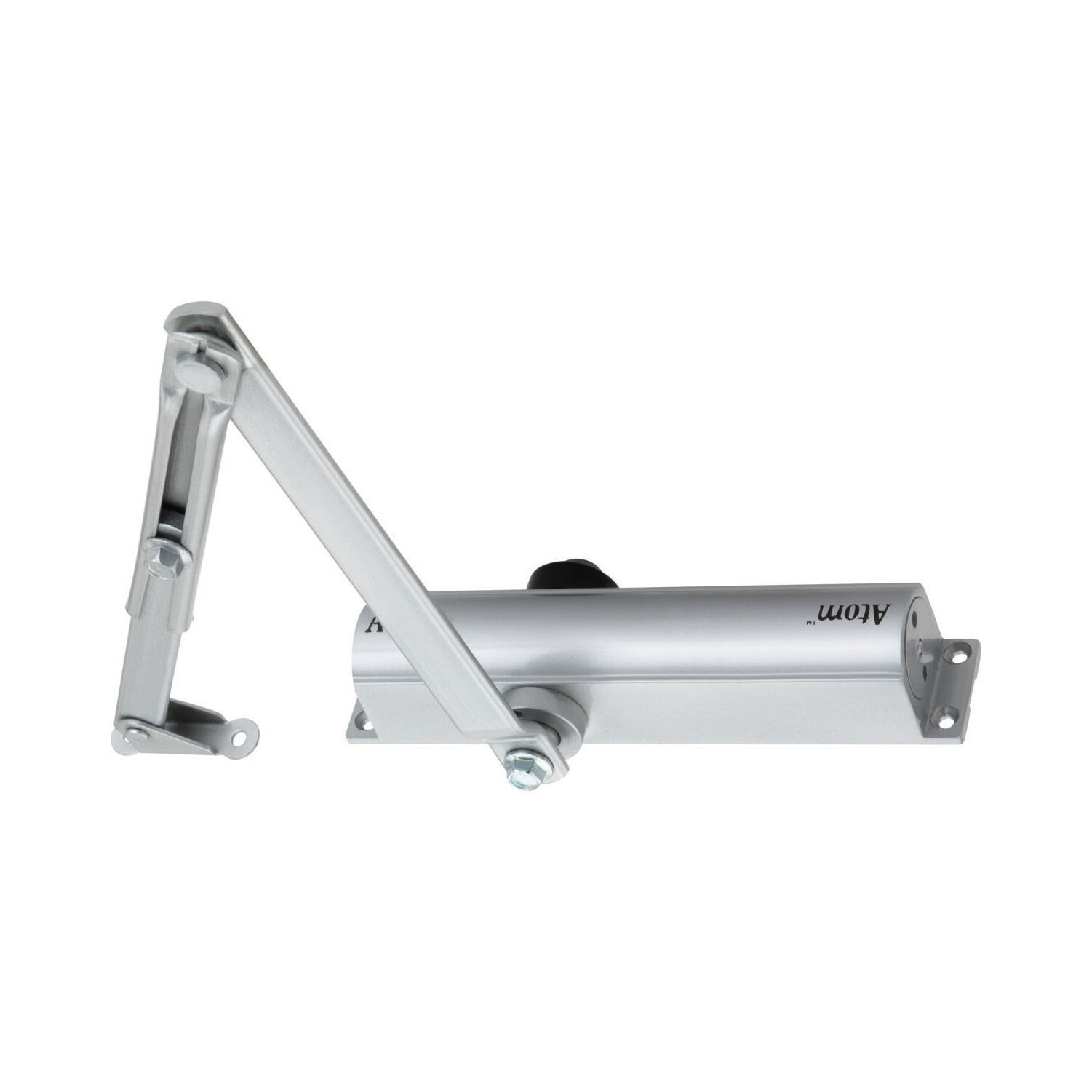 Aluminium Door Closer Silver Satin Finish 8 Inches DC-100