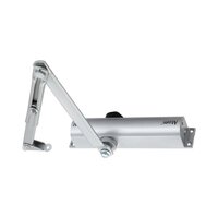 Aluminium Door Closer Silver Satin Finish 8 Inches DC-100