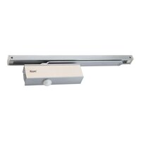 Aluminium Door Closer Silver Satin 7.5 Inches DC-PELMET-ARM