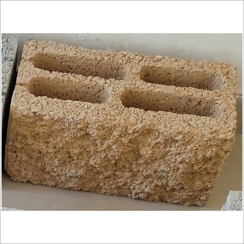 Red Split Block Brick