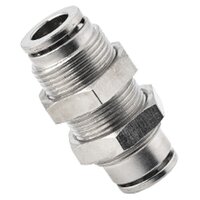 Brass Push In Fittings Bulk Head Union